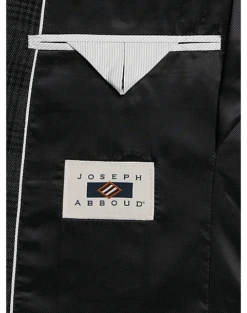 Joseph Abboud Modern Fit Wool Sport Coat, Gray Plaid -Joseph Abboud Sales Store MW40 15LR 04 JOSEPH ABBOUD GREY PLAID ALT2