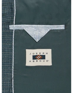 Joseph Abboud Slim Fit Sport Coat, Blue And Green Textured 6 Joseph Abboud Slim Fit Sport Coat, Blue And Green Textured -Joseph Abboud Sales Store MW40 15P4 70 JOSEPH ABBOUD BLUE GREEN TEXTURED ALT2
