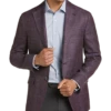 Joseph Abboud Slim Fit Sport Coat, Berry Plaid
