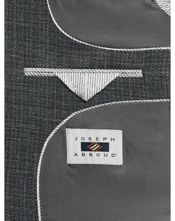 Joseph Abboud Modern Fit Sport Coat, Charcoal -Joseph Abboud Sales Store MW40 15TT 75 JOSEPH ABBOUD CHARCOAL TEXTURED ALT2
