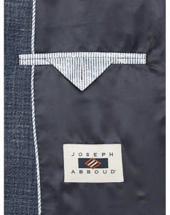 Joseph Abboud Modern Fit Textured Sport Coat, Blue -Joseph Abboud Sales Store MW40 15ZL 70 JOSEPH ABBOUD BLUE TEXTURED ALT2