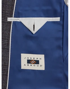Joseph Abboud Slim Fit Sport Coat, Blue And Plum Plaid 7 Joseph Abboud Slim Fit Sport Coat, Blue And Plum Plaid -Joseph Abboud Sales Store MW40 164R 67 JOSEPH ABBOUD BLUE PLUM PLAID ALT2