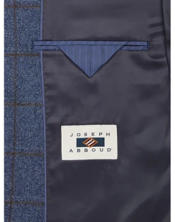 Joseph Abboud Modern Fit Sport Coat, Blue Windowpane Plaid 7 Joseph Abboud Modern Fit Sport Coat, Blue Windowpane Plaid -Joseph Abboud Sales Store MW40 164U 67 JOSEPH ABBOUD BLUE WINDOWPANE ALT2