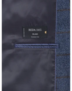 Joseph Abboud Modern Fit Sport Coat, Blue Windowpane Plaid 8 Joseph Abboud Modern Fit Sport Coat, Blue Windowpane Plaid -Joseph Abboud Sales Store MW40 164U 67 JOSEPH ABBOUD BLUE WINDOWPANE ALT6