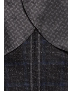 Joseph Abboud Slim Fit Sport Coat, Charcoal Windowpane Plaid 7 Joseph Abboud Slim Fit Sport Coat, Charcoal Windowpane Plaid -Joseph Abboud Sales Store MW40 165W 66 JOSEPH ABBOUD CHARCOAL WINDOWPANE ALT5