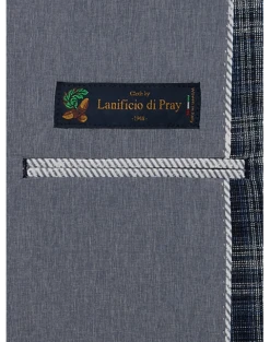 Joseph Abboud Modern Fit Notch Lapel Sport Coat, Blue Plaid 9 Joseph Abboud Modern Fit Notch Lapel Sport Coat, Blue Plaid -Joseph Abboud Sales Store MW40 16JV 67 JOSEPH ABBOUD BLUE PLAID ALT6