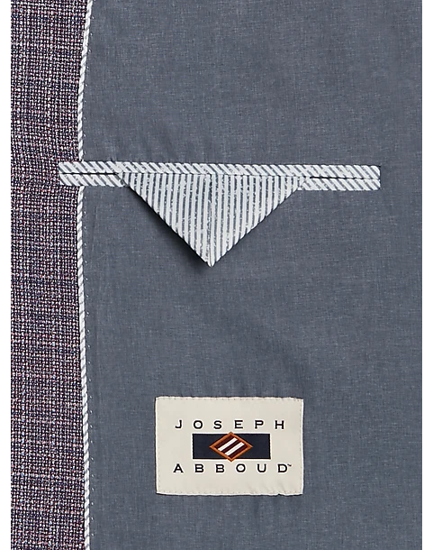 Joseph Abboud Modern Fit Sport Coat, Berry 3 Joseph Abboud Modern Fit Sport Coat, Berry - Image 3