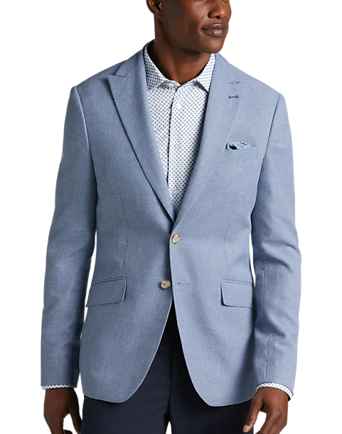 JOE Joseph Abboud Slim Fit Sport Coat, Light Blue 1 JOE Joseph Abboud Slim Fit Sport Coat, Light Blue