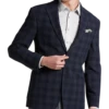 JOE Joseph Abboud Slim Fit Notch Lapel Sport Coat, Navy Plaid