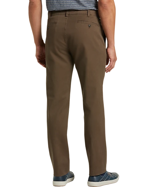 Joseph Abboud Modern Fit Chinos, Charcoal 2 Joseph Abboud Modern Fit Chinos, Charcoal - Image 2