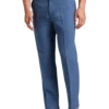 Joseph Abboud Modern Fit Linen-Blend Pants, Indigo