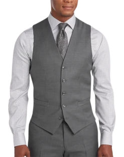 Joseph Abboud Gray Modern Fit Suit Separates Vest