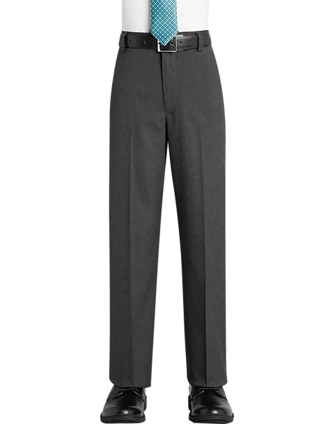Joseph Abboud Boys Suit Separates Pants, Black 1 Joseph Abboud Boys Suit Separates Pants, Black