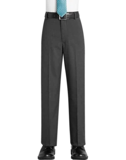 Joseph Abboud Boys Suit Separates Pants, Charcoal