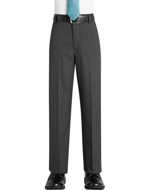 Joseph Abboud Boys Suit Separates Pants, Charcoal 1 Joseph Abboud Boys Suit Separates Pants, Charcoal