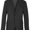 Joseph Abboud Charcoal Tic Slim Fit Suit Separates Coat