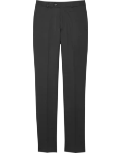 Joseph Abboud Charcoal Tic Slim Fit Suit Separates Pants