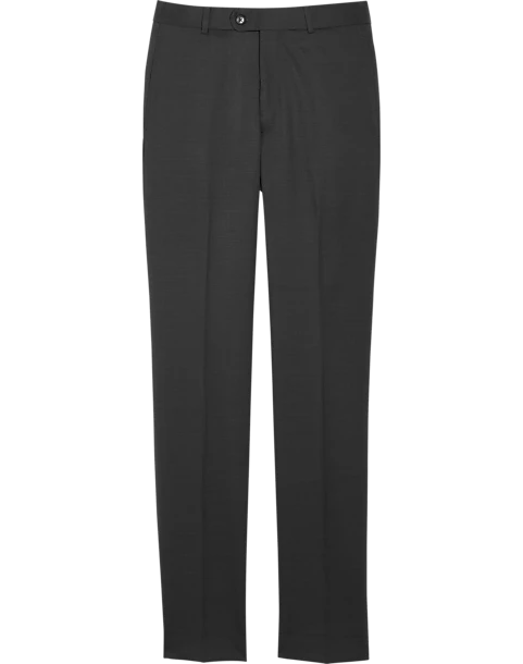 Joseph Abboud Charcoal Tic Slim Fit Suit Separates Pants 1 Joseph Abboud Charcoal Tic Slim Fit Suit Separates Pants