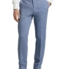 JOE Joseph Abboud Linen Slim Fit Suit Separates Dress Pant, Light Blue