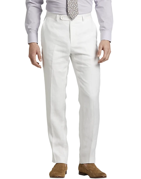 JOE Joseph Abboud Linen Slim Fit Suit Separates Vest, Light Blue 2 JOE Joseph Abboud Linen Slim Fit Suit Separates Vest, Light Blue - Image 2