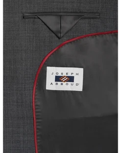 Joseph Abboud Classic Fit Suit Separates Coat, Gray Sharkskin -Joseph Abboud Sales Store MW40 3XAT 90 JOSEPH ABBOUD GRAY SHARKSKIN ALT3