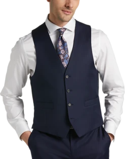 Joseph Abboud Classic Fit Suit Separates Vest, Navy