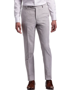JOE Joseph Abboud Slim Fit Linen Blend Suit Separates Pants, Light Gray