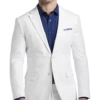 JOE Joseph Abboud Slim Fit Linen Blend Suit Separates Coat, White