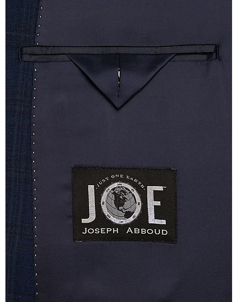 JOE Joseph Abboud Slim Fit Suit Separates Coat, Navy Plaid 3 JOE Joseph Abboud Slim Fit Suit Separates Coat, Navy Plaid - Image 3