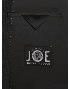 JOE Joseph Abboud Slim Fit Suit Separates Coat, Charcoal Check 5 JOE Joseph Abboud Slim Fit Suit Separates Coat, Charcoal Check -Joseph Abboud Sales Store MW40 3XTJ 97 JOE JOSEPH ABBOUD CHARCOAL CHECK ALT2
