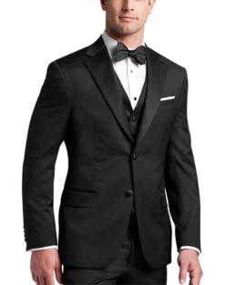 Joseph Abboud Black Label Modern Fit Suit Separates Tuxedo Coat, Black 7 Joseph Abboud Black Label Modern Fit Suit Separates Tuxedo Coat, Black -Joseph Abboud Sales Store MW40 3Y70 10 JOSEPH ABBOUD BLACK LABEL FORMAL ALT7