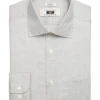 Joseph Abboud Modern Fit Spread Collar Dress Shirt, Green Tonal Grid