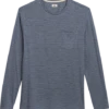 Joseph Abboud Modern Fit Crew Neck Tee, Slate Stripe
