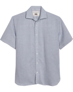 Joseph Abboud Modern Fit Linen Sport Shirt, Slate