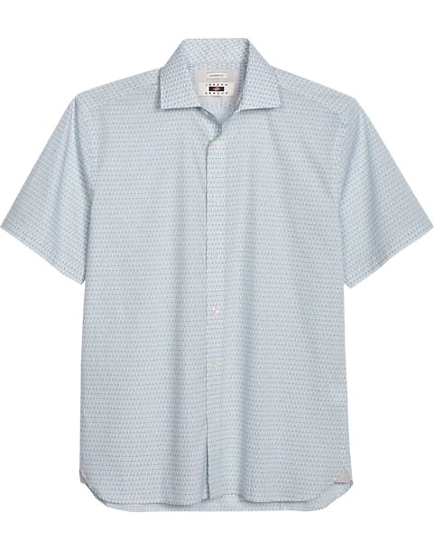Joseph Abboud Modern Fit Sport Shirt, Teal 1 Joseph Abboud Modern Fit Sport Shirt, Teal