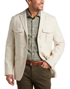 Joseph Abboud Modern Fit Soft Jacket, Beige