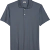 Joseph Abboud Modern Fit Luxe Cotton Polo, Slate Gray