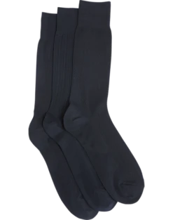 Joseph Abboud Navy Socks (Three Pack)
