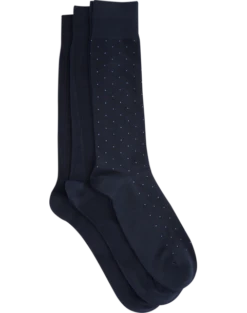 Joseph Abboud Charcoal King Size Socks, 3-Pack