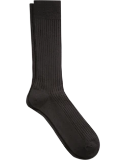 Joseph Abboud Soft Socks Black Lattice Socks, 1 Pair