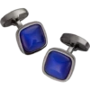 Joseph Abboud Catseye Stone Cufflinks, Blue