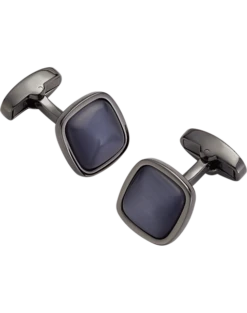 Joseph Abboud Catseye Stone Cufflinks, Navy Blue