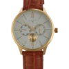 Joseph Abboud Watch, Gold & Brown