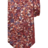 Joseph Abboud Narrow Tie, Burgundy & Orange Floral