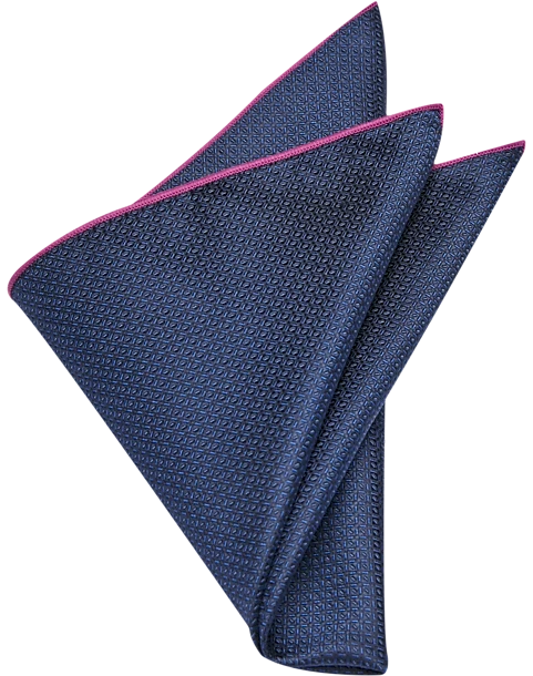 Joseph Abboud Pocket Square, Navy Check 1 Joseph Abboud Pocket Square, Navy Check