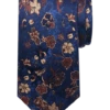 Joseph Abboud Narrow Tie, Navy Floral