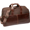 Joseph Abboud Leather & Nylon Duffel Bag, Brown