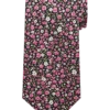 Joseph Abboud Narrow Tie, Navy & Pink Floral