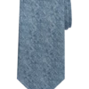 Joseph Abboud Linen Look Narrow Tie, Blue Mottled