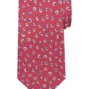 Joseph Abboud Narrow Tie, Berry Tossed Floral